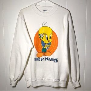 ❌SOLD❌ - Vintage Tweety Bird Hawaii Sweatshirt